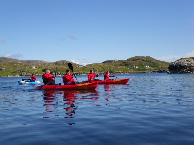  Kayak en Isle of Harris. 
