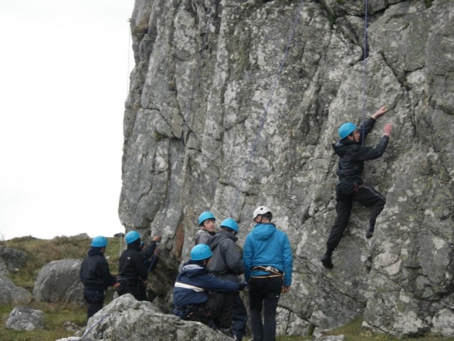  Escalar es muy divertido. 