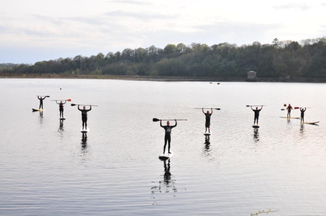  El paddleboarding es muy divertido. 