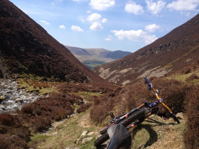  Una gran zona para practicar ciclismo de cerro. 