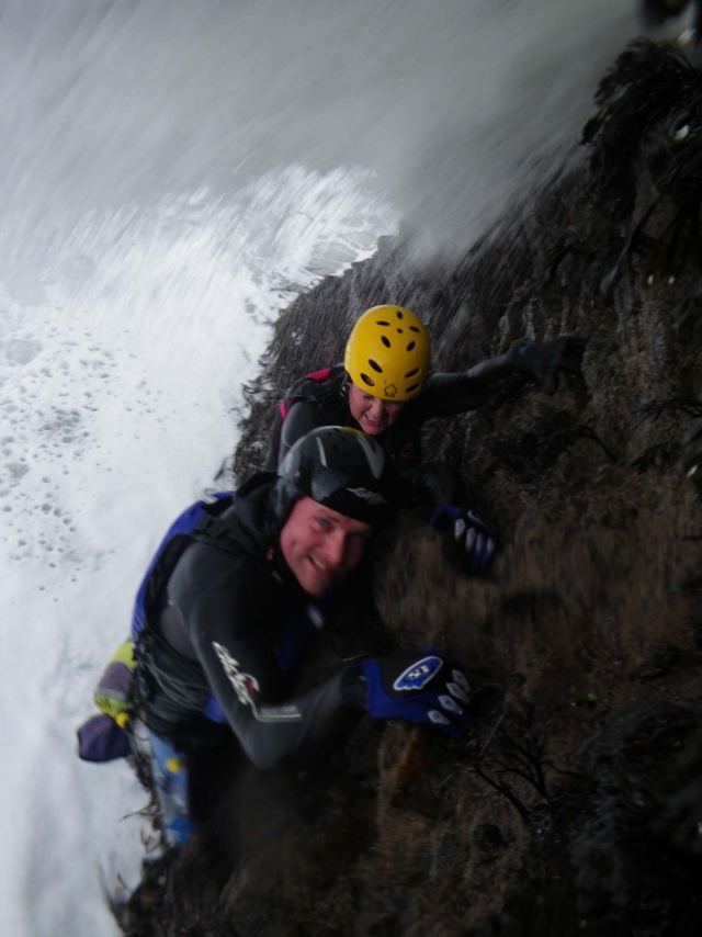  Coasteering en Bude 