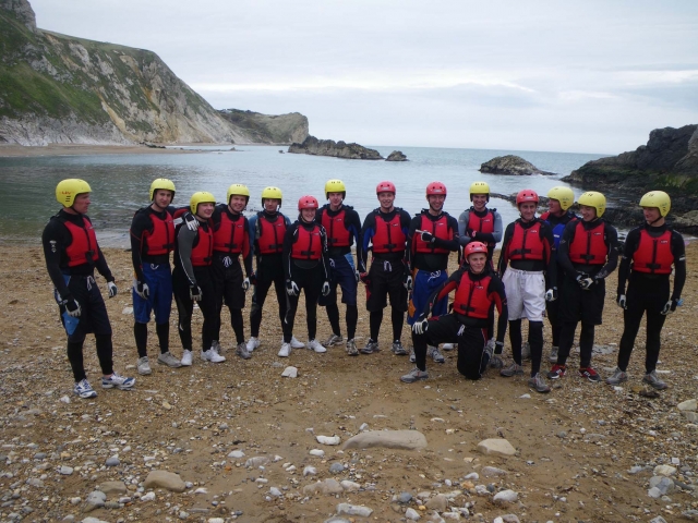  Coasteering en Durdle Door 
