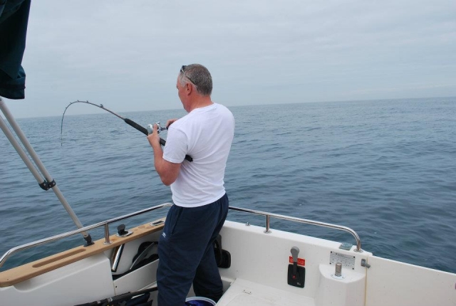 La pesca es muy divertida.