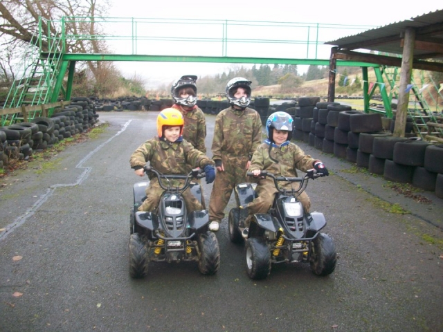  ¡Mini cuatrimotos!