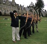  El jalo con arco es muy divertido. 