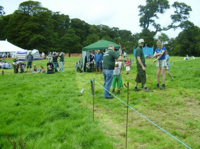  El jalo con arco es una gran actividad. 