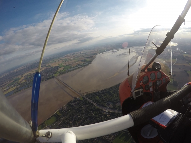  Tren con la British Microlight Aircraft Association 