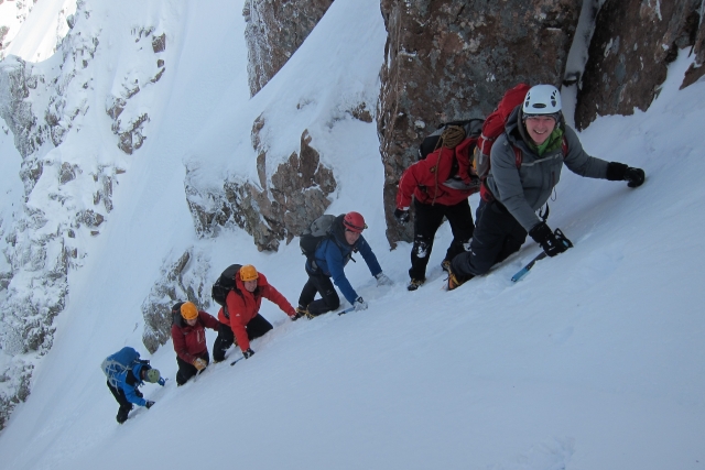  Escalada de invierno 