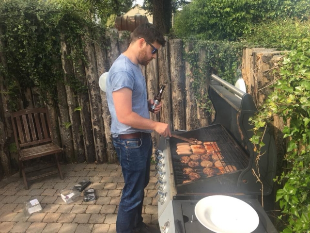  En la asado 