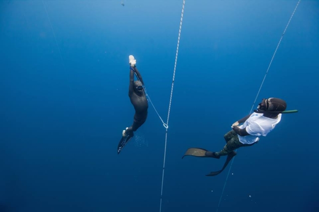  Practicando bajo el agua 