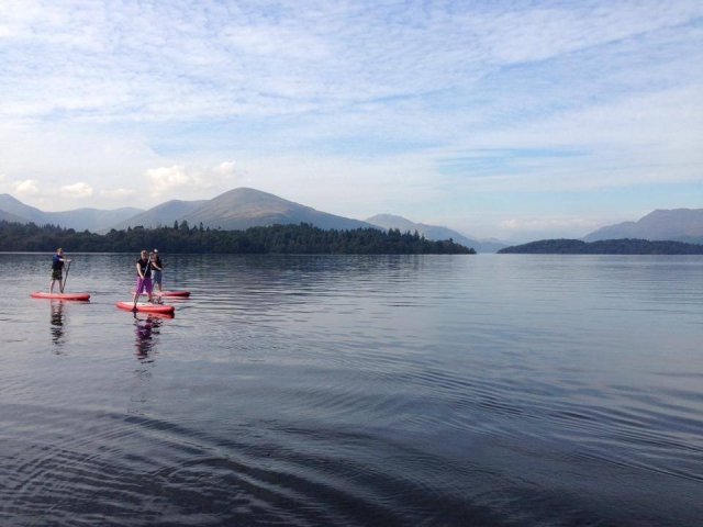 Paddleboarding Scotland SUP 