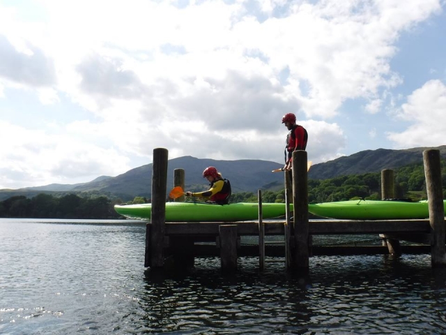  Muelle del distrito de los lagos 