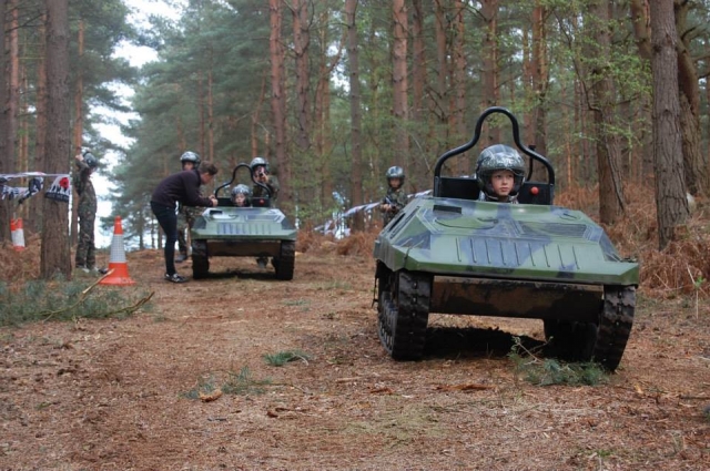  Tanques en la carretera 