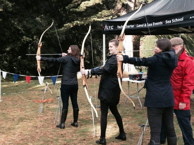 Tres excelentes arqueros