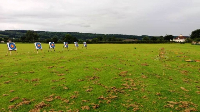 Campos de jalo con arco 