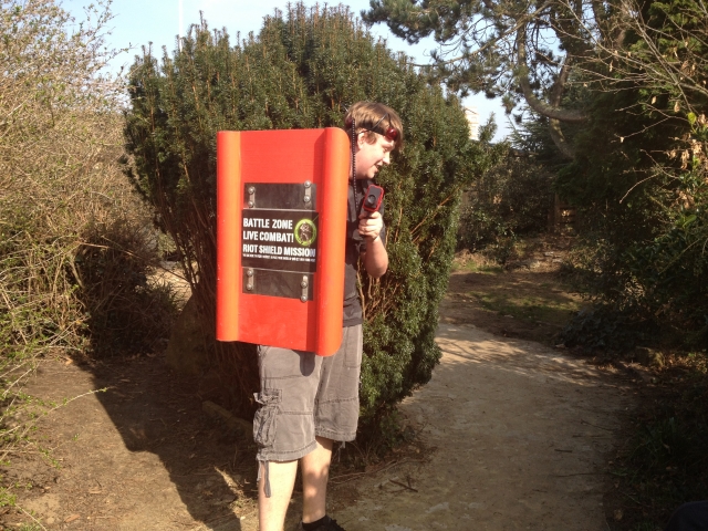  Escudos antidisturbios 