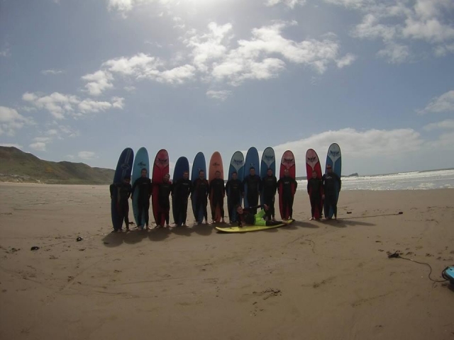  Fiesta de despedida de soltera de surf 