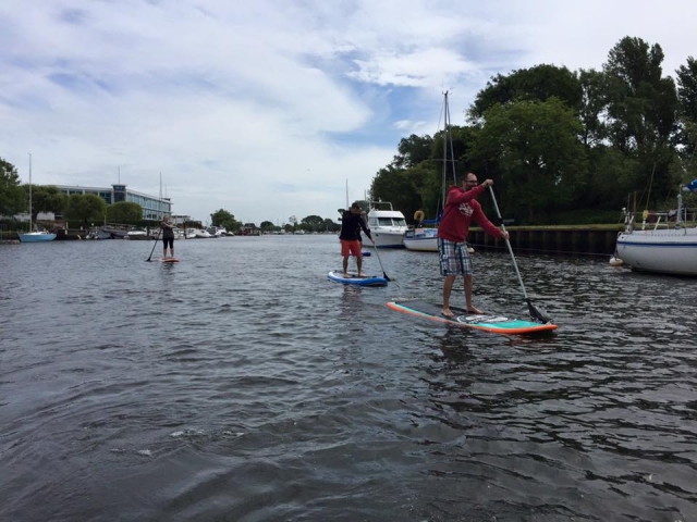  Entrenamiento de personas de SUP