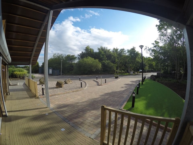  La amplia ubicación 