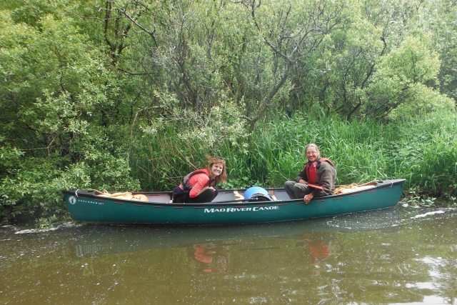  ¡Solo usted y su canoa! 