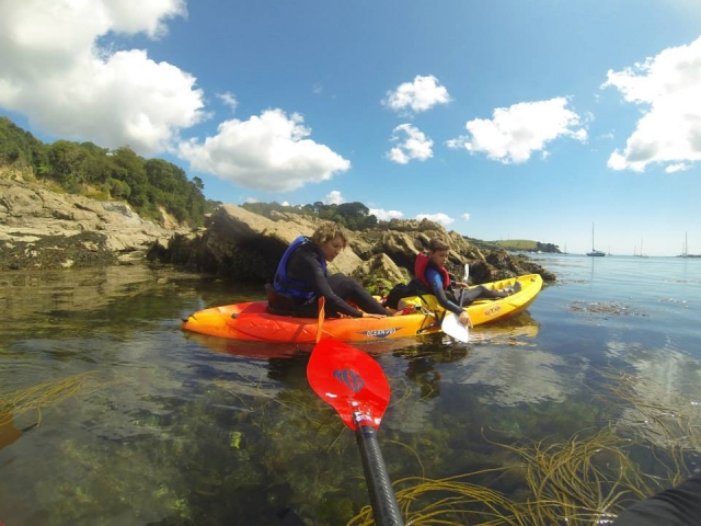  Día colorido en la playa 