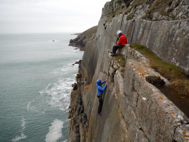  Escalada Pembrokeshire 