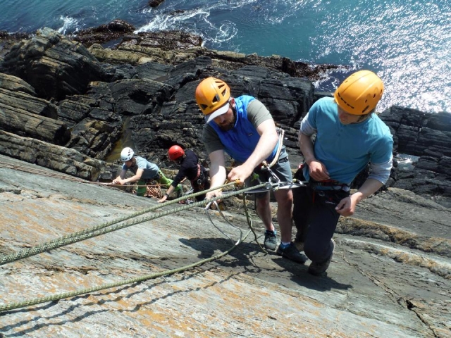  Escalada en Pembrokeshire 
