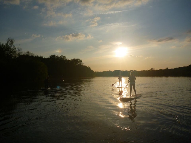 Increíbles atardeces a bordo 