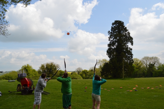 Jalo con arco aéreo 