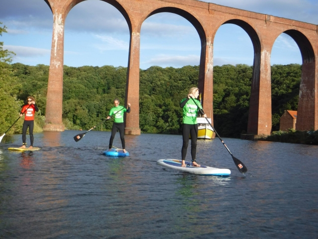  SUP en el río 