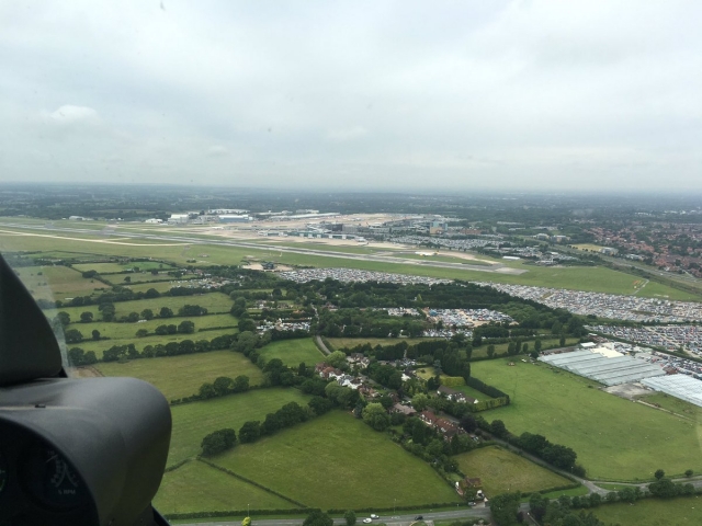  Vistas desde el helicóptero 