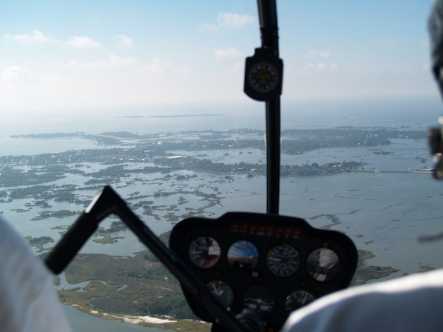  Vistas desde el helicóptero 