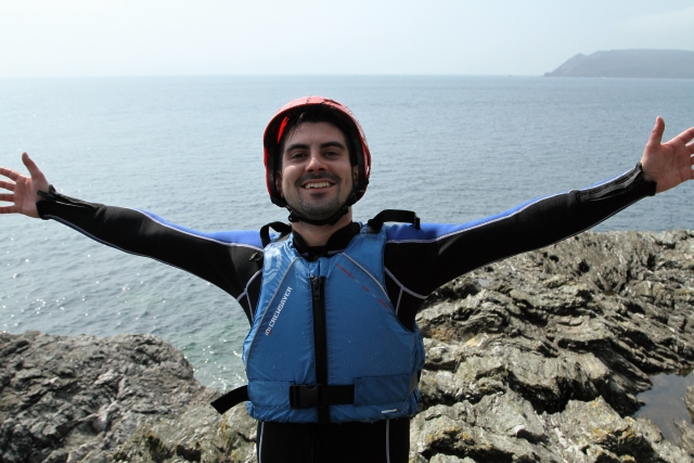  En la costa de Salcombe 