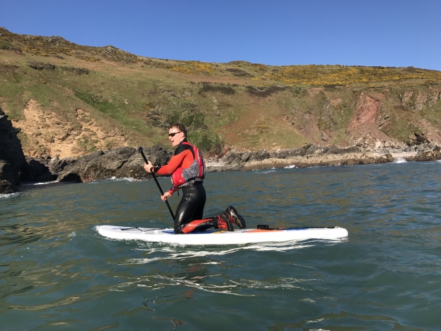 SUP en South Devon 