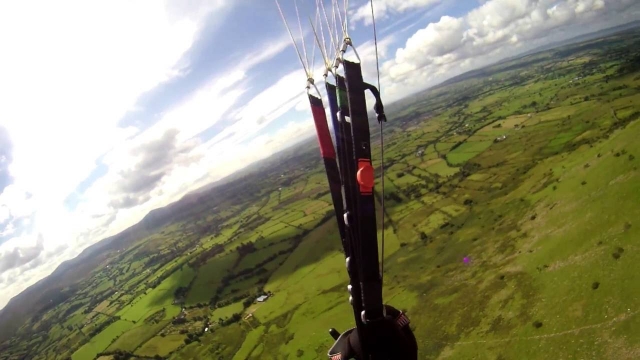  vista en primera persona en parapenle 
