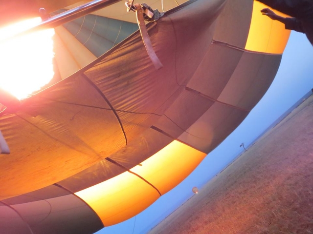 inflando el globo