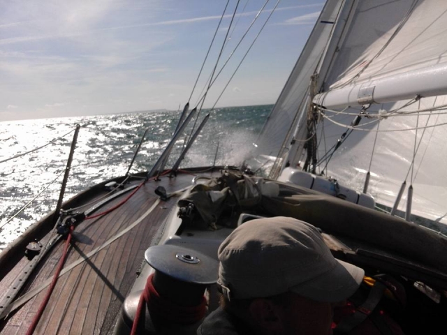  vista increíble navegando 