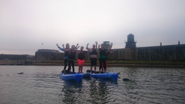  ¡Hora de hacer kayak!