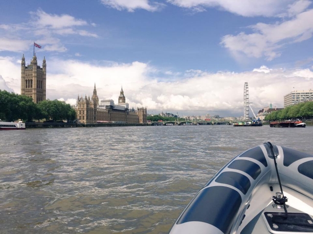  ¡El Parlamento con Thames Rib Charter!