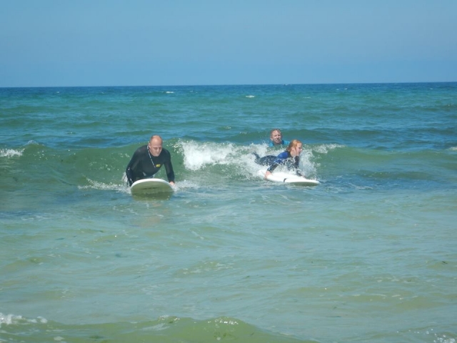  ¡Desde la primera clase practicarás en aguas abiertas!