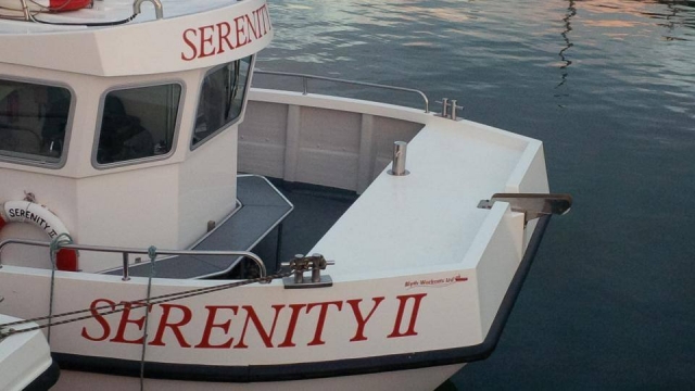  Serenety II en Farne Island. 
