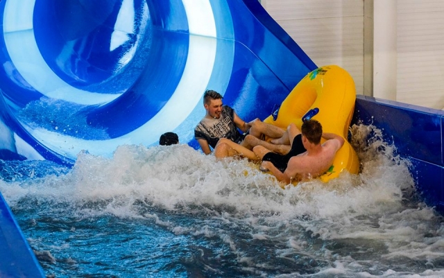  ¡Toboganes interiores! 