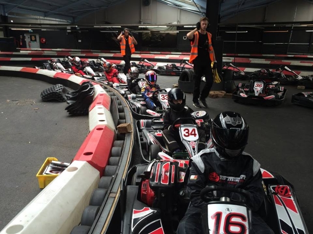  ¡karting interior!