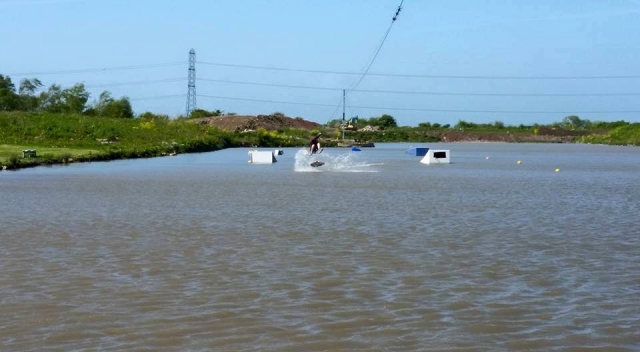  El cable en Middlemoor Water Park 