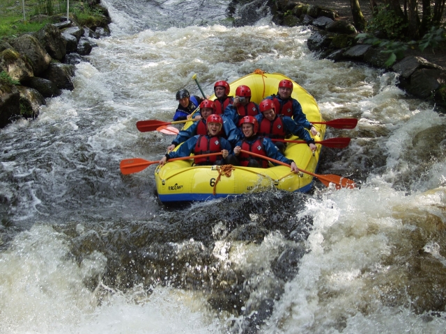 Team building en el Tryweryn