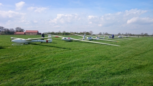  El área de juegos en Trent Valley Gliding Club 