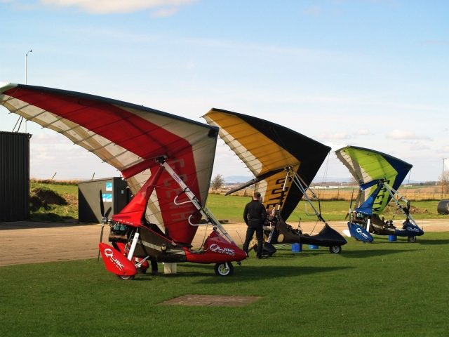  Deslizamiento en ultraligeros del esle de Escocia 