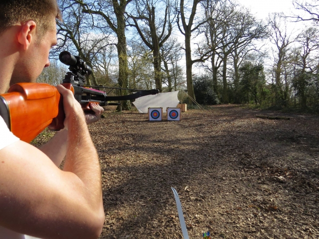  Ballesta en actividades de etiqueta y gallina (New Forest y Dorset) 