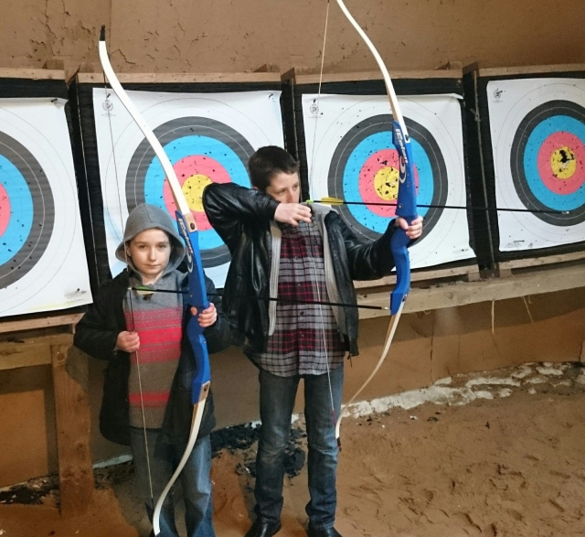  Jalo con arco para niños 