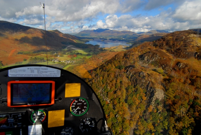  Controles del autogiro 